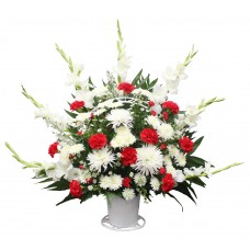 Red And White Basket